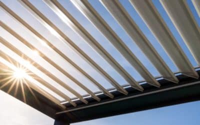 3 atouts des lames orientables de la pergola bioclimatique